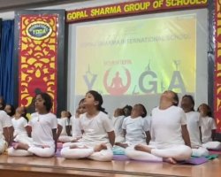 International Yoga day celebration year 24-25